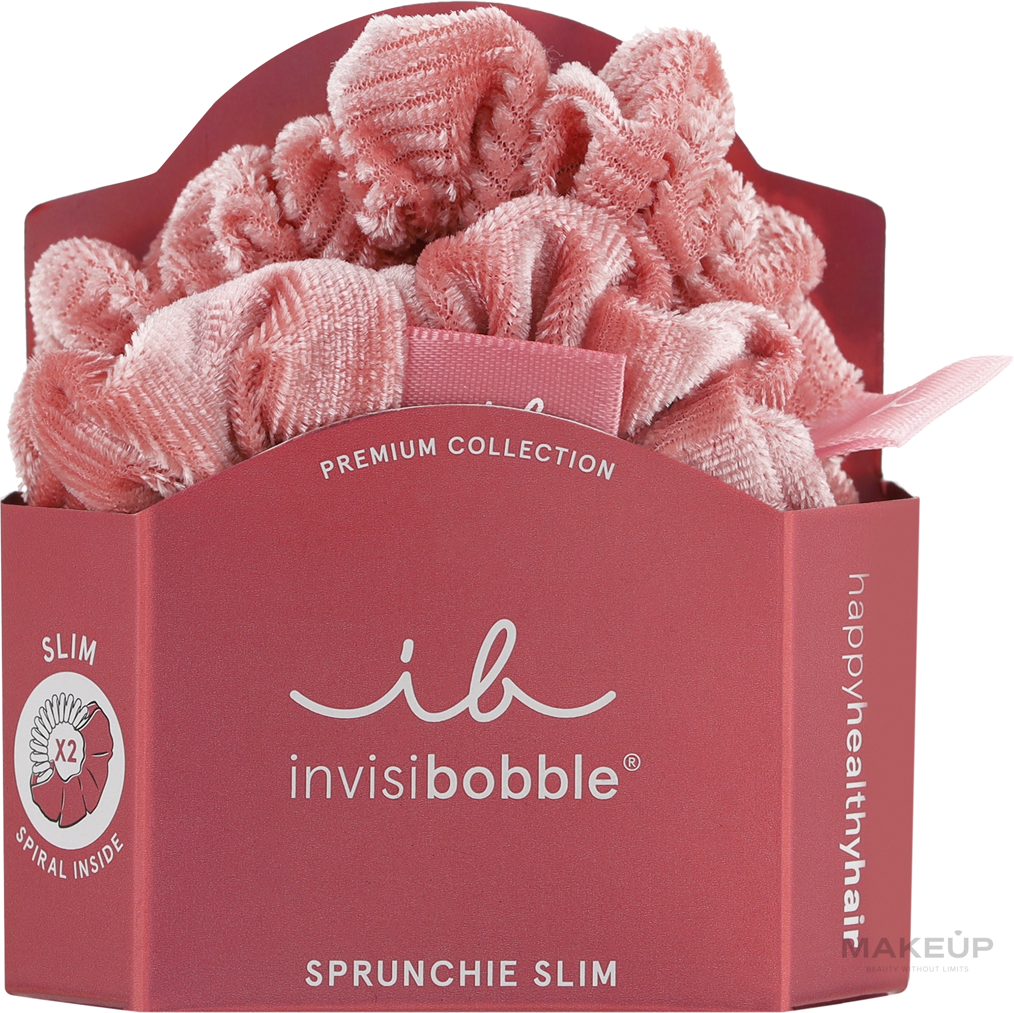 Резинка-браслет для волосся - Invisibobble Sprunchie Slim Premium La Vie En Rose — фото 2шт