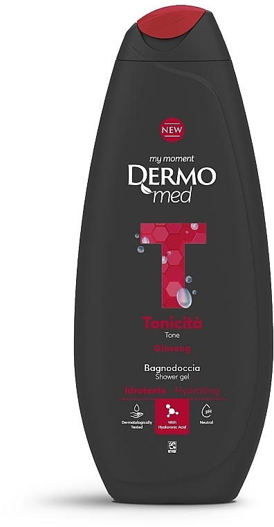 Гель для душа "Тонизирующий" - Dermomed Tone Ginsang Shower Gel  — фото N1