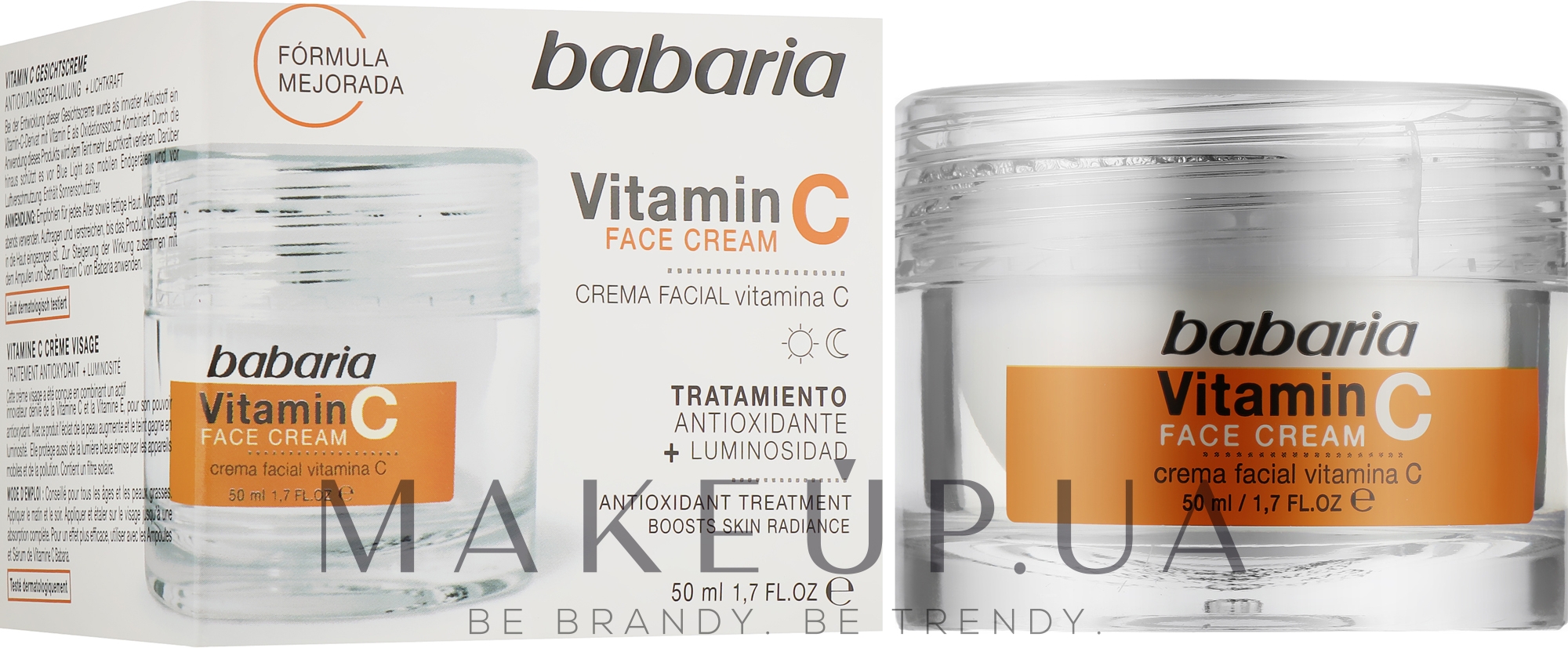 Крем для лица с витамином C - Babaria Face Cream Vitamin C — фото 50ml