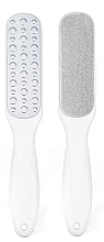 Парфумерія, косметика Лазерна терка для ніг, двостороння, біла - Cosmo Shop CS50W