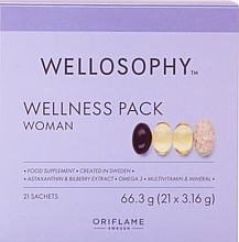 Духи, Парфюмерия, косметика Комплекс для женщин - Oriflame Wellosophy Wellness Pack Woman 