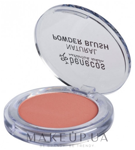 Румяна для лица - Benecos Compact Blush — фото Sasy Salmon