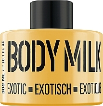 Молочко для тіла "Екзотичний жовтий" - Mades Cosmetics Stackable Exotic Body Milk — фото N2
