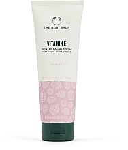 Гель для вмивання обличчя "Вітамін Е" - The Body Shop Vitamin E Gentle Facial Wash — фото N1