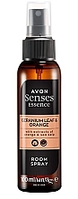 Парфумерія, косметика Спрей для ароматизації повітря "Лист герані та апельсин" - Avon Senses Essence Geranium Leaf & Orange Room Spray