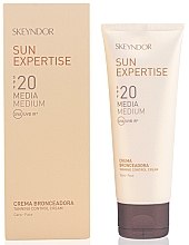 Захисний крем контроль засмаги SPF20 - Skeyndor Sun Expertise Tanning Control Cream SPF20 — фото N1