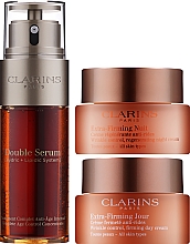 Набор по уходу за лицом - Clarins Travel Exclusive Firming Collection (serum/50ml + cr/2x50ml) — фото N2