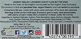 Мыло "Английская лаванда" - The English Soap Company English Lavender Luxury Shea Butter Soap — фото N3