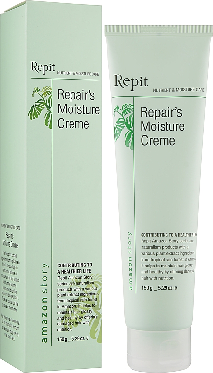 Крем для волос увлажняющий - Repit Repair's Moisture Creme Amazon Story — фото N2