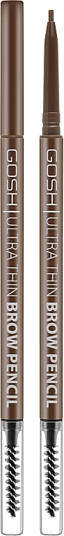 Карандаш для бровей - Gosh Ultra Thin Brow Pen — фото N1