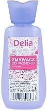 Рідина для зняття лаку, фіолетова - Delia Nail Polish Remover — фото N1