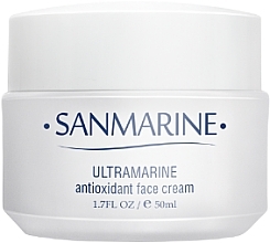 Парфумерія, косметика Антиоксидантний крем для обличчя - Sanmarine Ultramarine Antioxidant Face Cream