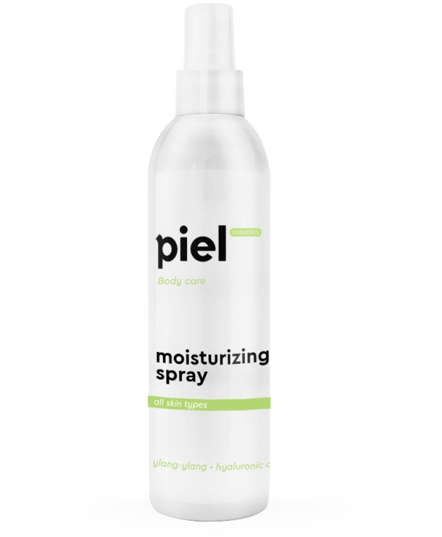 Ультразволожуючий спрей для тіла c ефірним маслом іланг-ілангу - Piel cosmetics Silver Body Spray