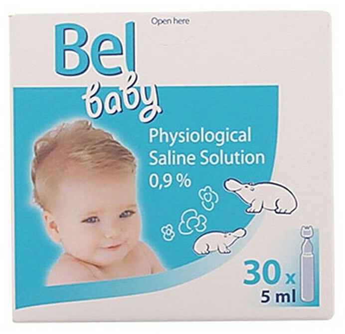 Фізіологічний сольовий розчин - Bel Baby Physiological Saline Solution — фото N1