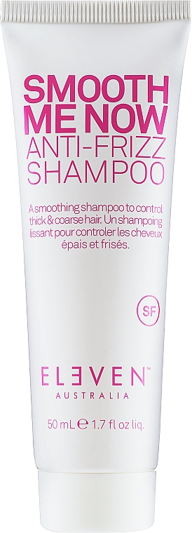 Шампунь для неслухняного й кучерявого волосся - Eleven Australia Smooth Me Now Anti-Frizz Shampoo — фото N2