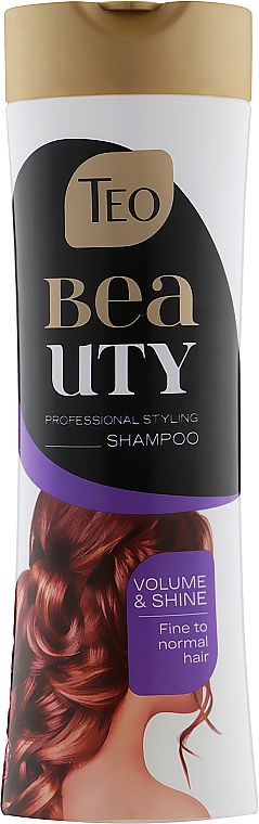 Шампунь для нормального й тонкого волосся - Teo Beauty Volume & Shine Shampoo — фото N1