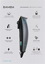 Машинка для підстригання волосся - Cecotec Bamba Precision Care Power Blade Titanium — фото N4