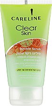 Пілінг для глибокого очищення, з ензимами папаї - Careline Clear Skin Double Scrub — фото N1