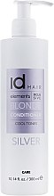 Кондиционер для осветленных и блондированных волос - idHair Elements XCLS Blonde Silver Conditioner — фото N3