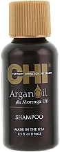 Духи, Парфюмерия, косметика УЦЕНКА Восстанавливающий шампунь - CHI Argan Oil Plus Moringa Oil Shampoo *