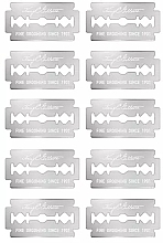 Двусторонние лезвия для бритья с платиновым покрытием, 10 шт - Gillette King C. Gillette Double Edge Razors — фото N2