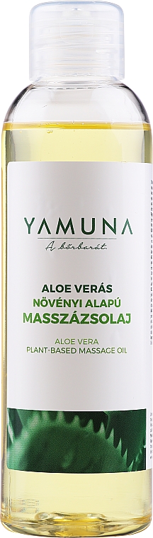 Масло для массажа "Алоэ вера" - Yamuna Aloe Vera Vegetable Massage Oil — фото N1