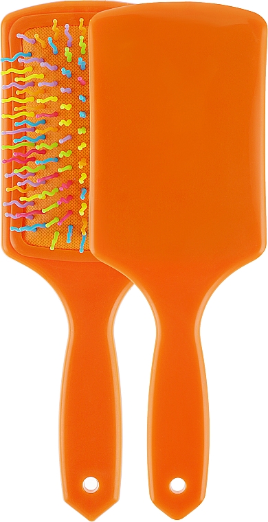 Расческа для волос, 5809, оранжевая - La Rosa — фото N1