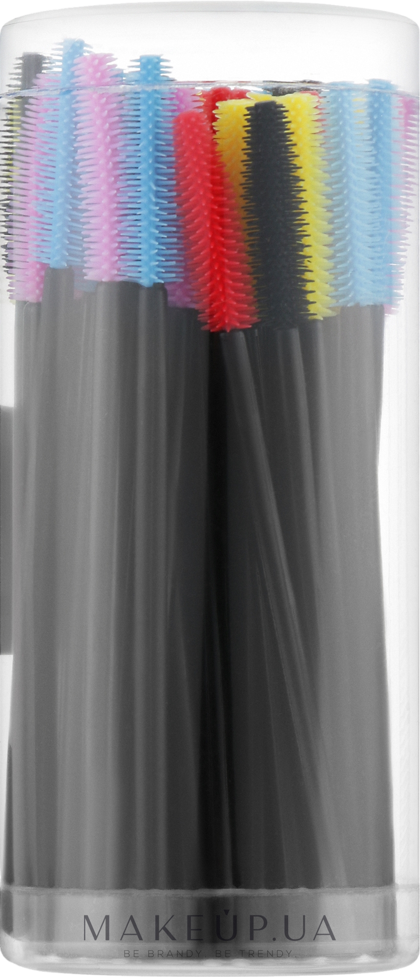 Щеточка силиконовая для расчесывания ресниц , ассорти - Vivienne — фото 50шт