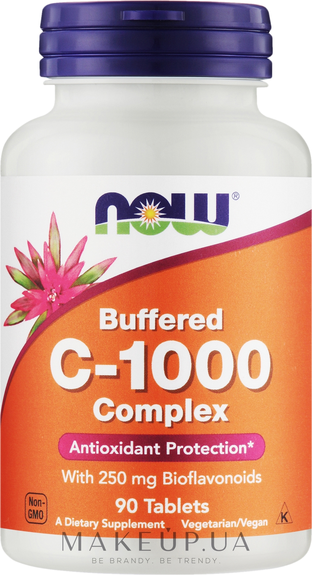Комплекс буферизованного витамина C-1000 в таблетках - Now Foods Buffered C-1000 Complex — фото 90шт