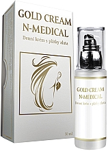 Парфумерія, косметика Гіалуроновий крем для обличчя - N-Medical Hyaluron Gold Cream