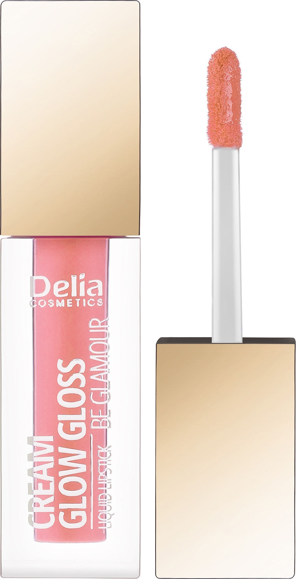 Рідка помада - Delia Cream Glow Gloss Be Glamour Liquid Lipstick — фото 202 - Royal Rose