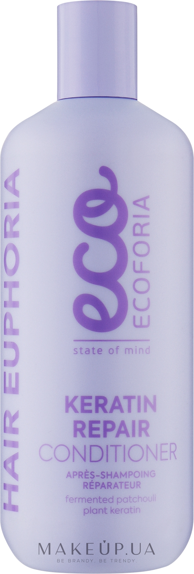 Кондиционер для волос - Ecoforia Hair Euphoria Keratin Repair Conditioner — фото 400ml