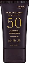 Духи, Парфюмерия, косметика Солнцезащитный крем для лица с SPF50 - Woods Copenhagen Sun Face SPF50