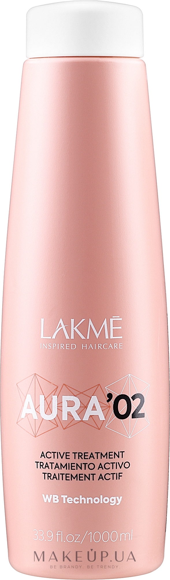 Відновлювальний засіб для волосся - Lakme Aura '02 Active Treatment — фото 1000ml