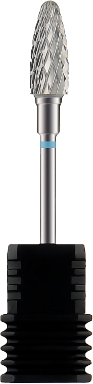 Фреза твердосплавна синя "Кукурудза", діаметр 6 мм, довжина 14 мм - Divia — фото N1