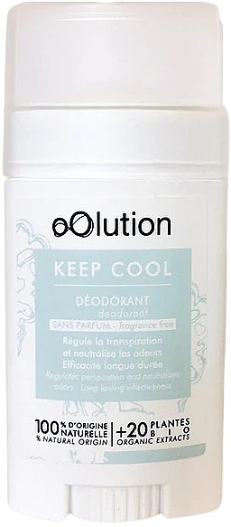 Дезодорант-стик без запаха - oOlution Keep Cool Fragrance-Free Deodorant — фото N1