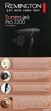 Фен для волос - Remington AC7200W PRO 2200 AC Black — фото N5