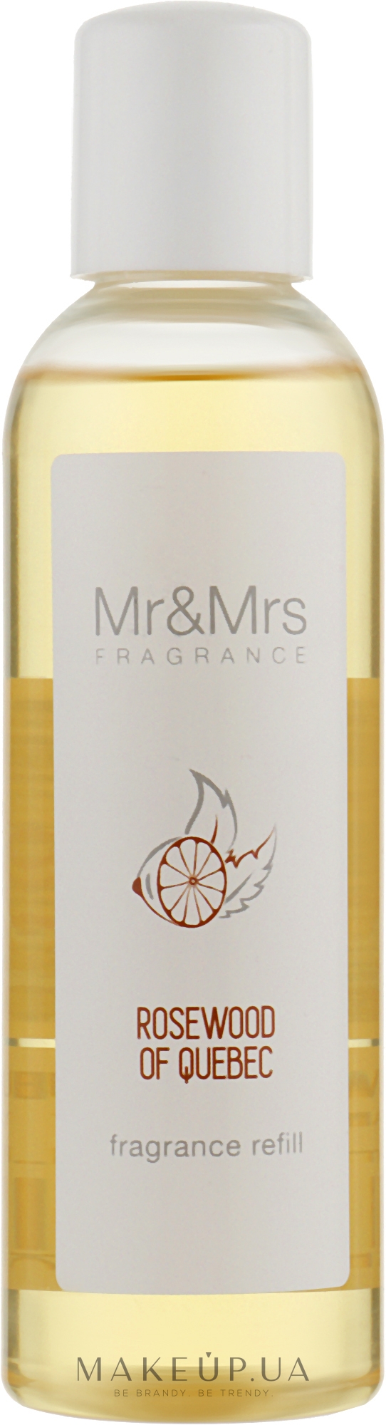 Наполнитель для аромадиффузора "Розовое дерево Квебека" - Mr&Mrs Rosewood Of Quebec Fragrance Refill  — фото 200ml