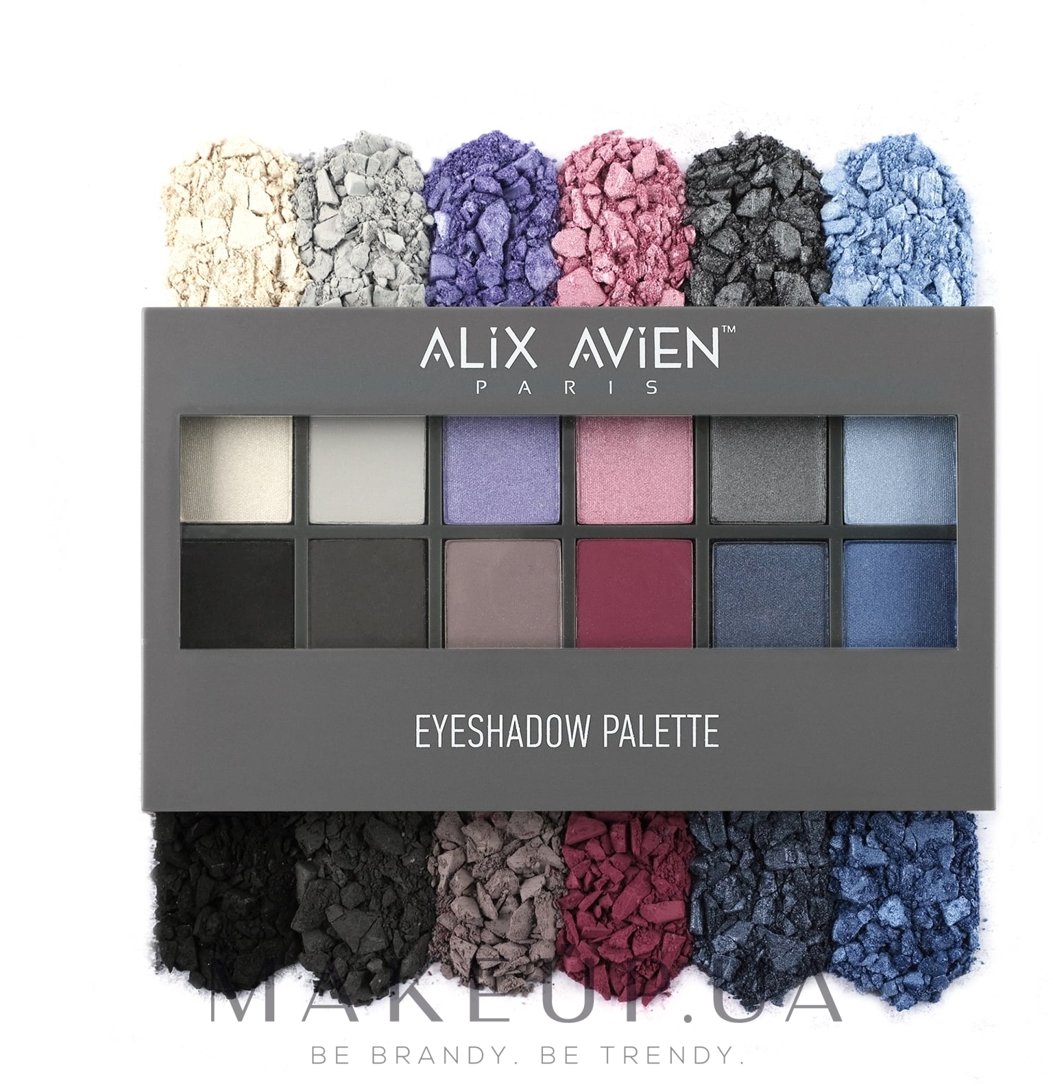 Палетка теней для век - Alix Avien Eyeshadow Palette — фото 333 - Glamorous Galaxy