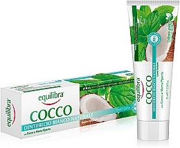 Парфумерія, косметика Натуральна зубна паста з кокосом - Equilibra Coconut Natural White Toothpaste