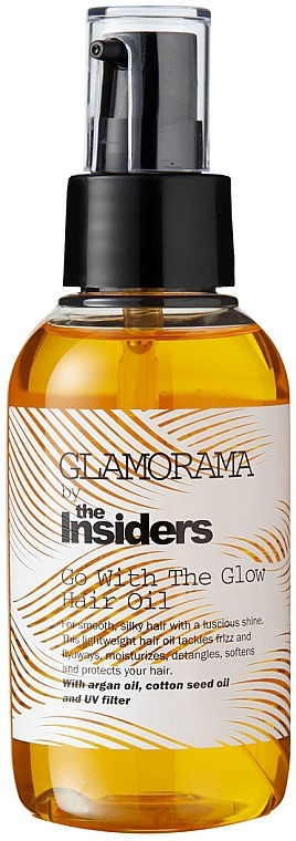 Масло для волос - The Insiders Glamorama Go With The Glow Hair Oil — фото N1