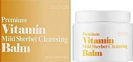 УЦЕНКА Гидрофильный бальзам - Gaston Premium Vitamin Mild Sherbet Cleansing Balm * — фото N2