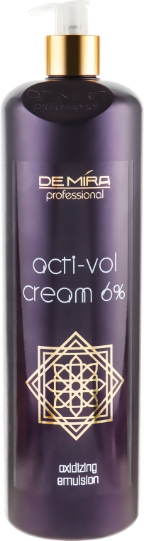 Окислювальна емульсія 6 % - Demira Professional Acti-Vol Cream — фото N8