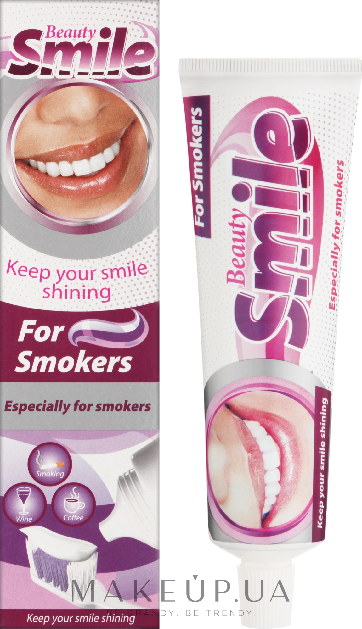 Зубна паста "Для курців" - Rubella Beauty Smile — фото 100ml