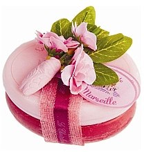 Духи, Парфюмерия, косметика Набор "Роза и вишня" - Le Chatelard 1802 Rose & Cherry (soap/100g + soap/100g)