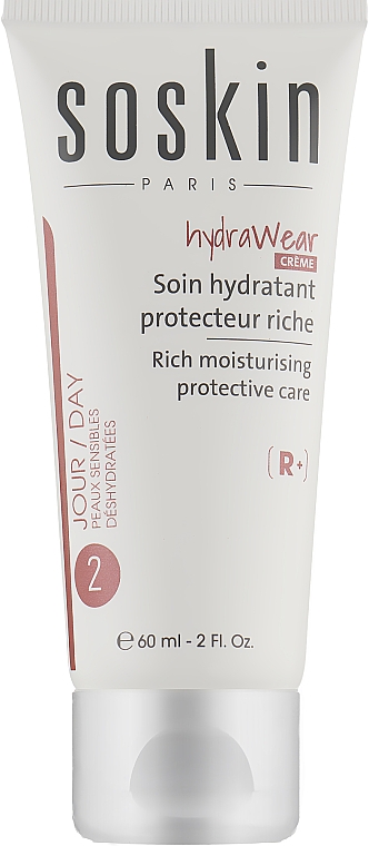 Увлажняющий питательный крем для сухой кожи лица - Soskin Hydrawear Creme-Rich Moisturising Protective Care