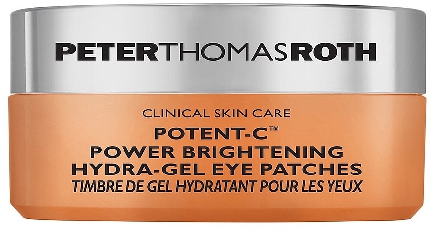 Освітлювальні патчі для очей - Peter Thomas Roth Potent-C Power Brightening Hydra-Gel Eye Patches — фото N1