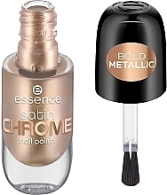 Парфумерія, косметика Лак для нігтів - Essence Satin Chrome Nail Polish