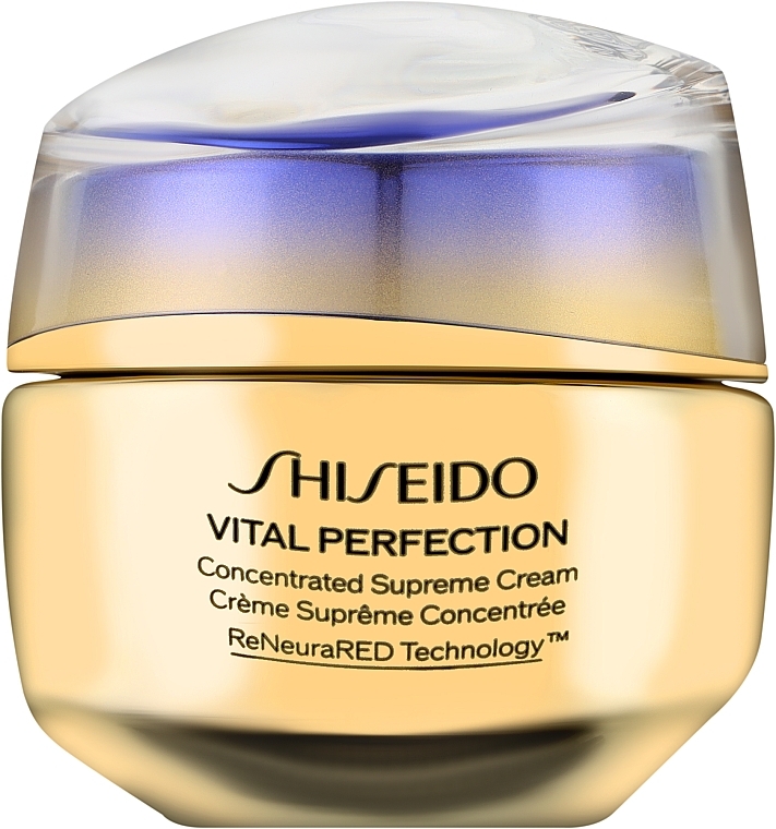 Концентрований крем для зрілої шкіри - Shiseido Vital Perfection Concentrated Supreme Cream — фото N1