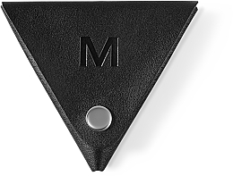 Парфумерія, косметика Гаманець-монетниця для дрібниць, чорний "Triangle" - MAKEUP Triangle Coin-Purse Pu Leather Black